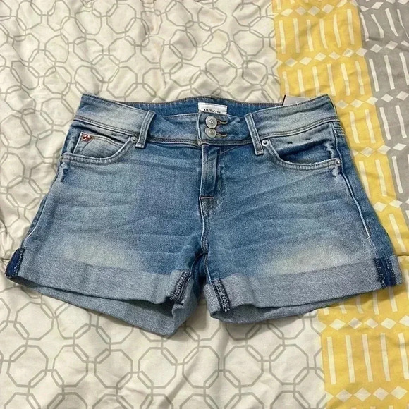 Hudson Jeans Croxley Mid Rise Shorts - Picture 6 of 12